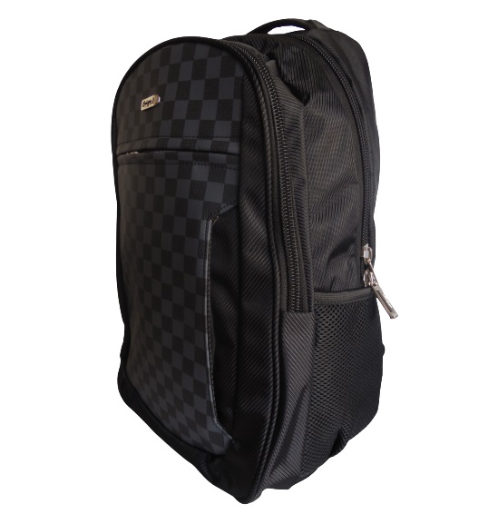 Morral Multi Funcion CALZADO GUERREROS LG-04 Negro x Gris